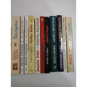 Romane de dragoste * 10 volume: Chiar si ingerii cad-SANDRA  BROWN; - Nu sunt inger (2 volume-)-PENNY  VINCENZI; - Goodbye, Janette-HAROLD  ROBBINS....